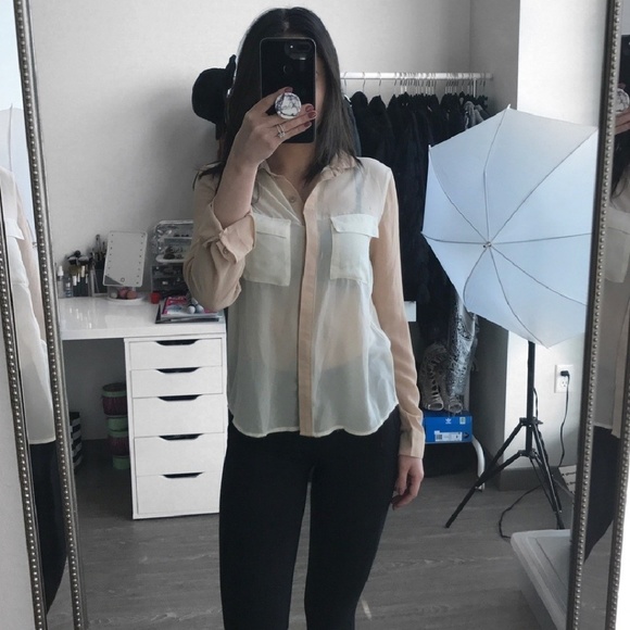 Alice Moon Tops - Alice Moon cream blouse